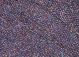 Pouch pocket with front edge topstitched.  The back edge will be hidden once the seam above is sewn.