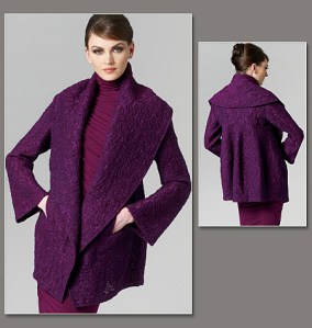 Donna Karan jacket - made in cloque