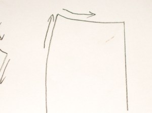 Waist staystitching - especially useful when applying a yoke.