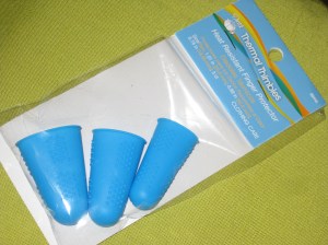 Thermal Thimbles - a great idea!  Available from punchwithjudy.com.au or nancysnotions.com