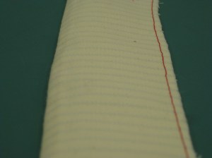 Side view with upper collar on top.