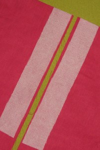 Fuse straight grain strips of interfacing to support the seam allowance where zipper is inserted